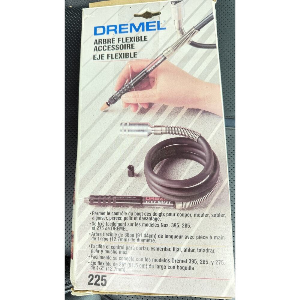 DREMEL Model 225-01 Flex Flexible Shaft Attachment Fine Detail Woodworking